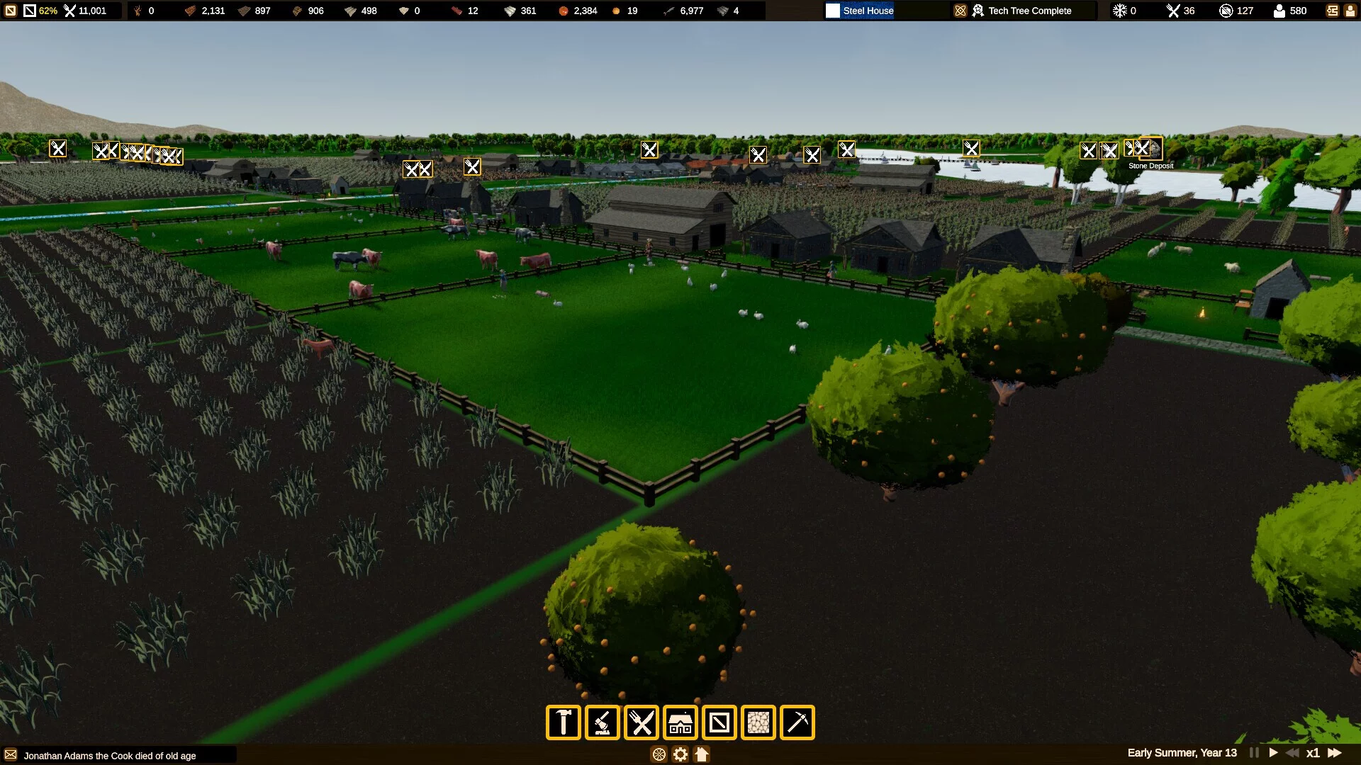 Изображение игры: Wildwood: A Town Building Game