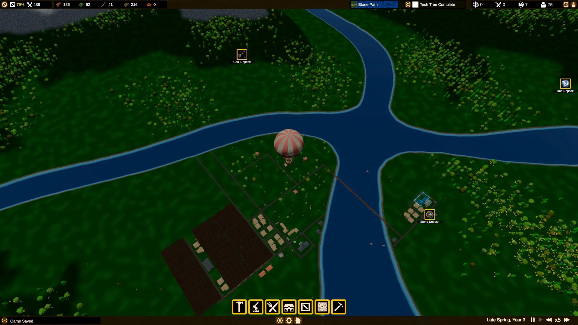 Изображение игры: Wildwood: A Town Building Game