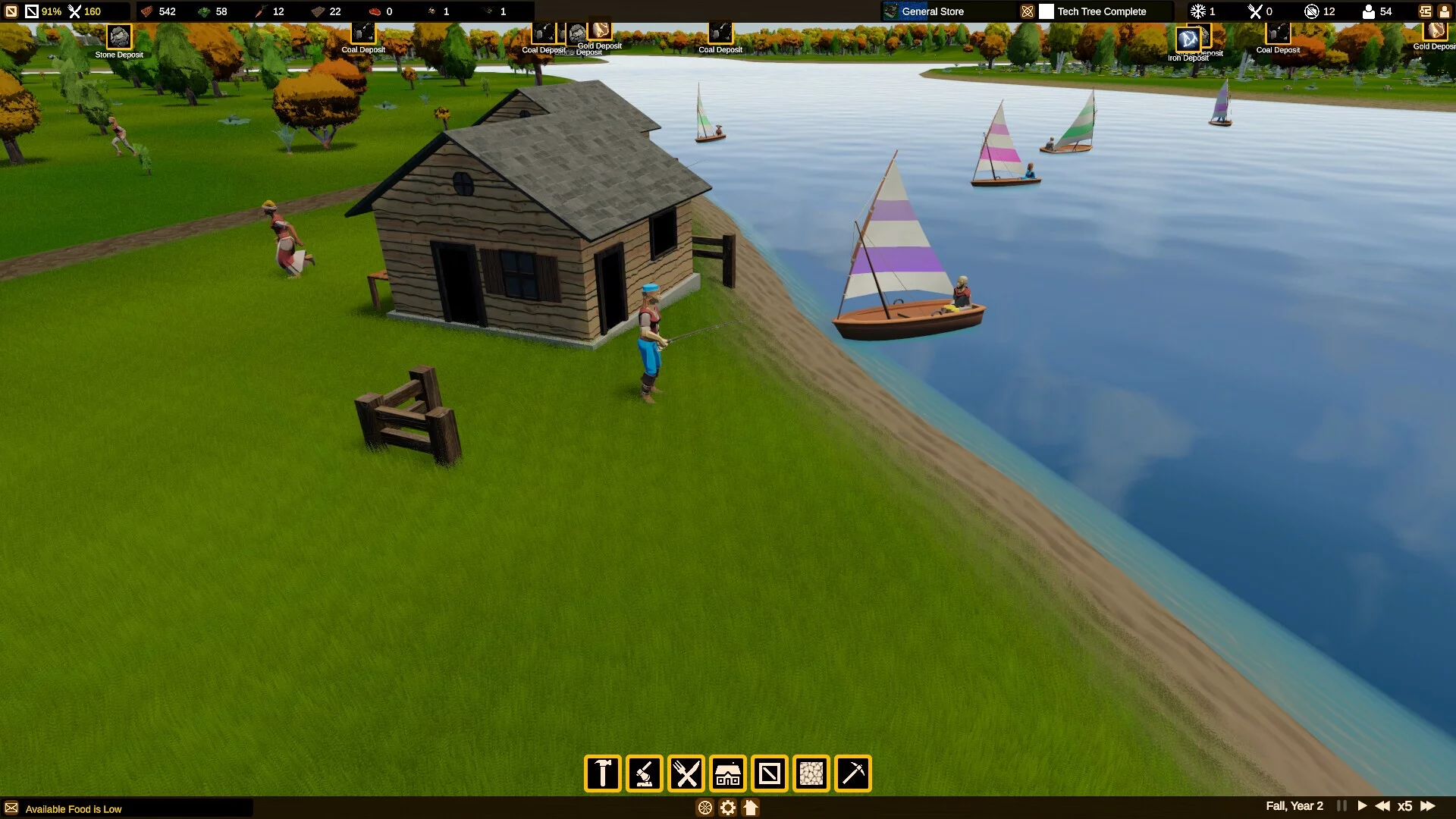 Изображение игры: Wildwood: A Town Building Game