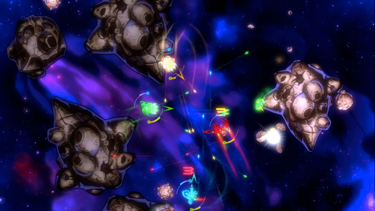 Изображение игры: In Space We Brawl