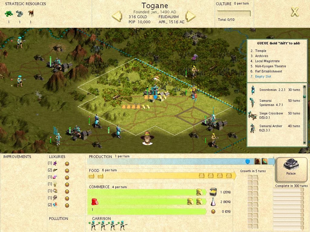 Изображение игры: Civilization 3: Conquests