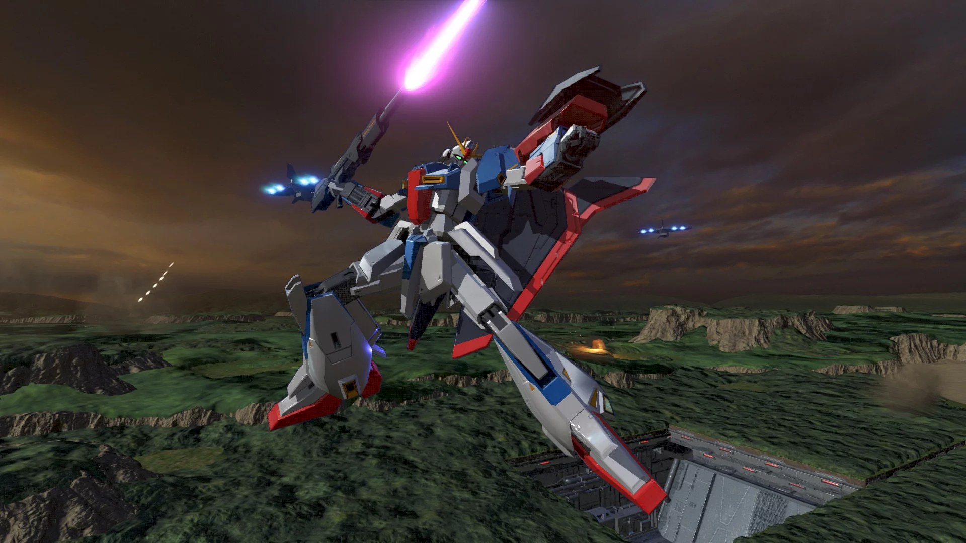 Изображение игры: GUNDAM VERSUS