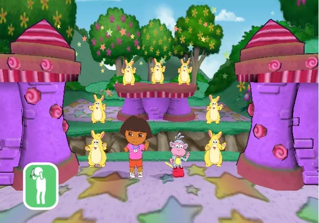 Изображение игры: Dora the Explorer: Dora's Big Birthday Adventure