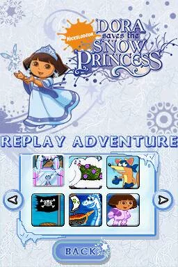 Изображение игры: Dora the Explorer: Dora Saves the Snow Princess