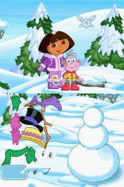 Изображение игры: Dora the Explorer: Dora Saves the Snow Princess