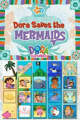 Изображение игры: Dora the Explorer: Dora Saves the Mermaids