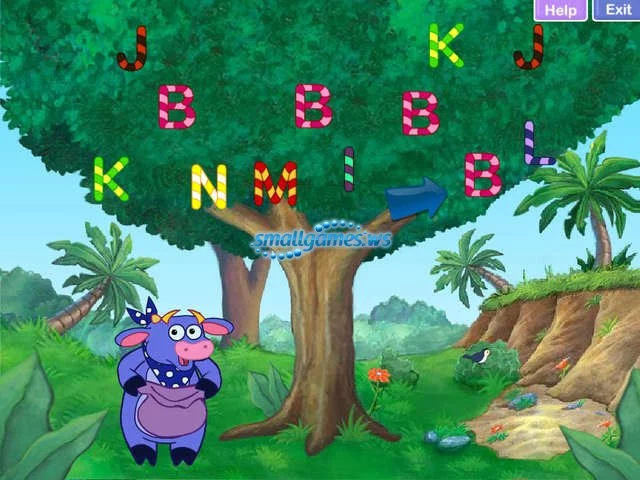 Изображение игры: Dora the Explorer: Candyland