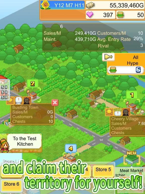 Изображение игры: Burger Bistro Story
