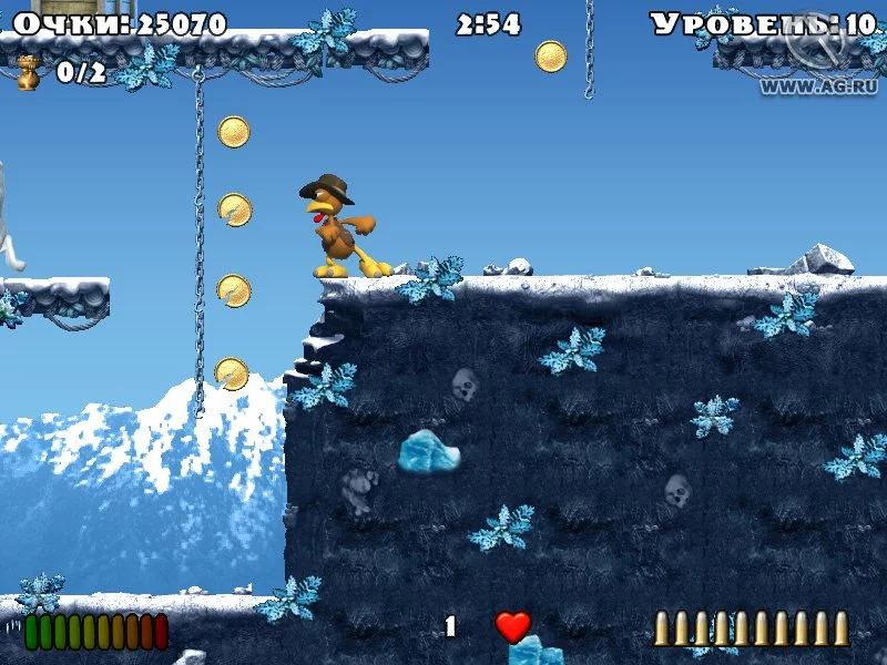 Изображение игры: Crazy Chicken: Heart of Tibet