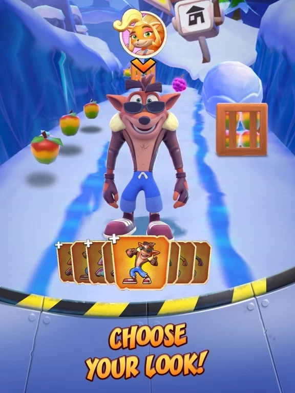 Изображение игры: Crash Bandicoot: On the Run!
