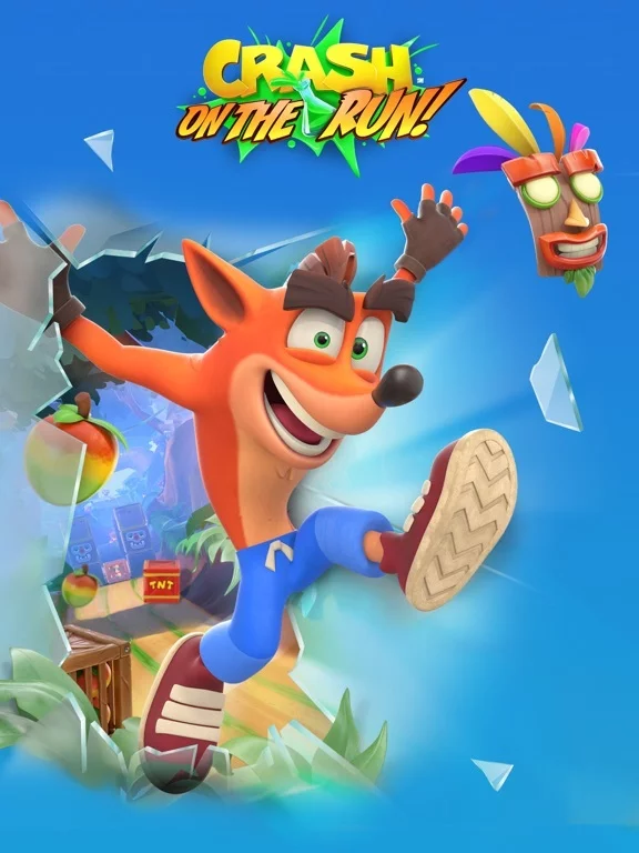 Изображение игры: Crash Bandicoot: On the Run!