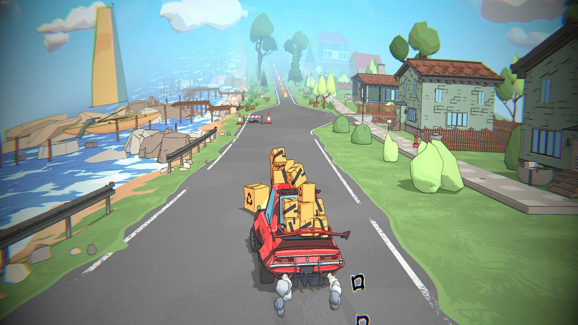 Изображение игры: Super Box Delivery: Beyond the Horizon