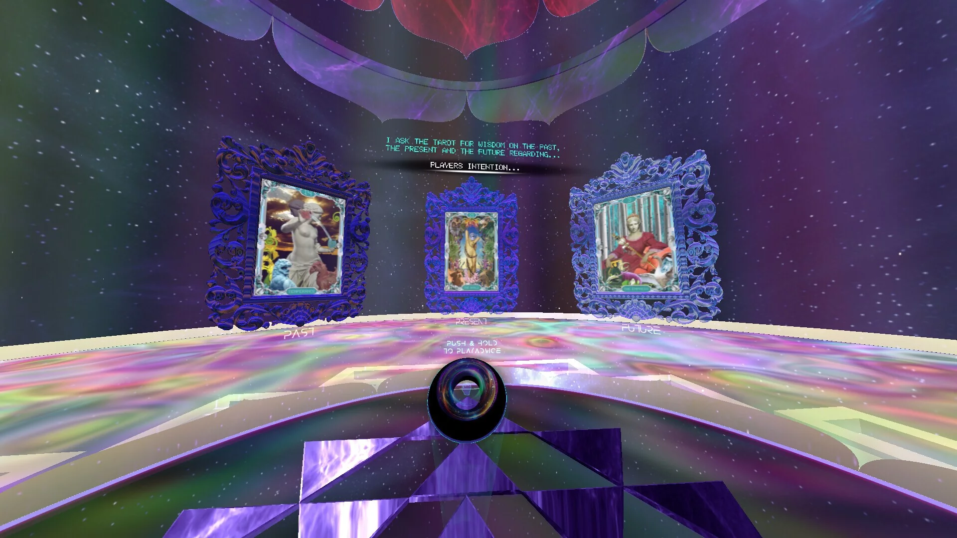 Изображение игры: The Tarot Experience VR