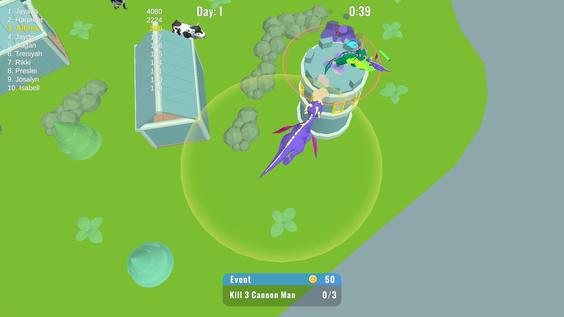 Изображение игры: Dino World