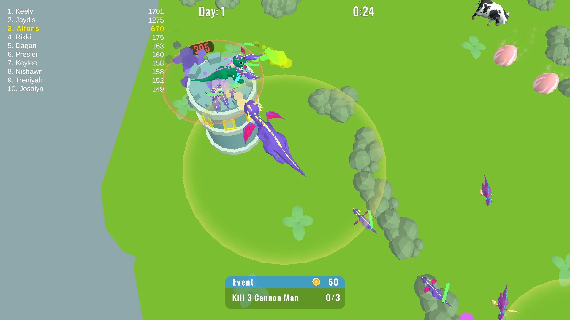 Изображение игры: Dino World