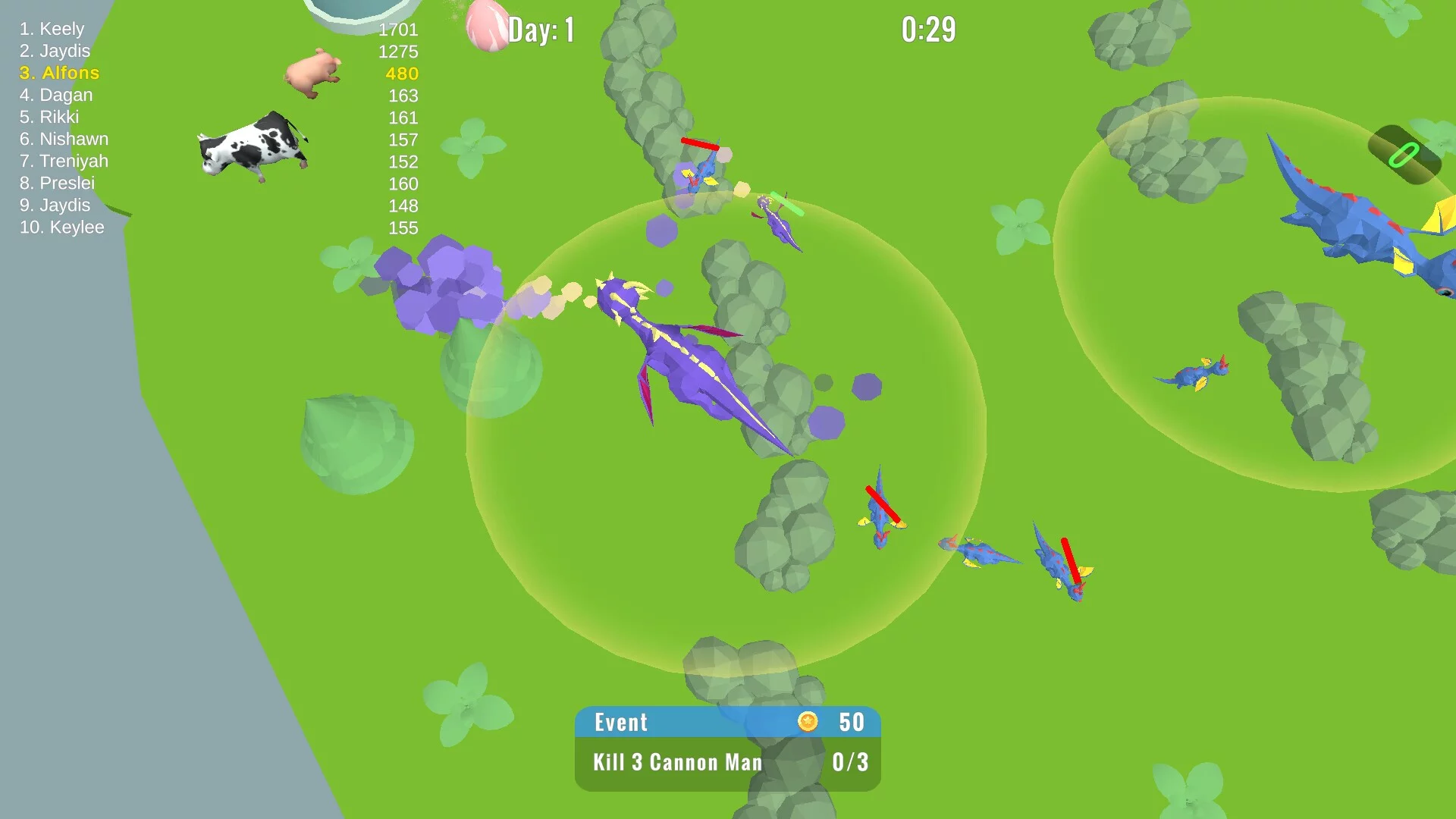 Изображение игры: Dino World