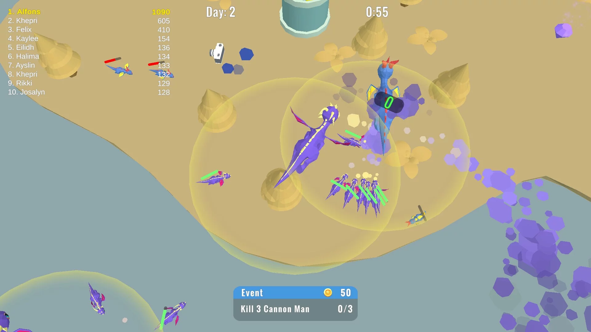 Изображение игры: Dino World