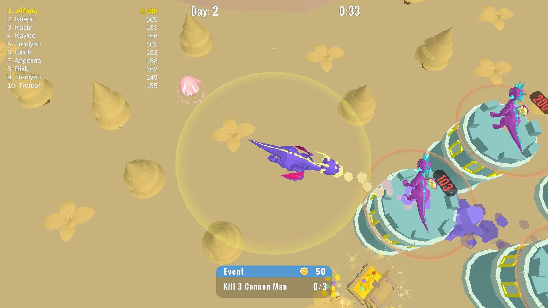 Изображение игры: Dino World