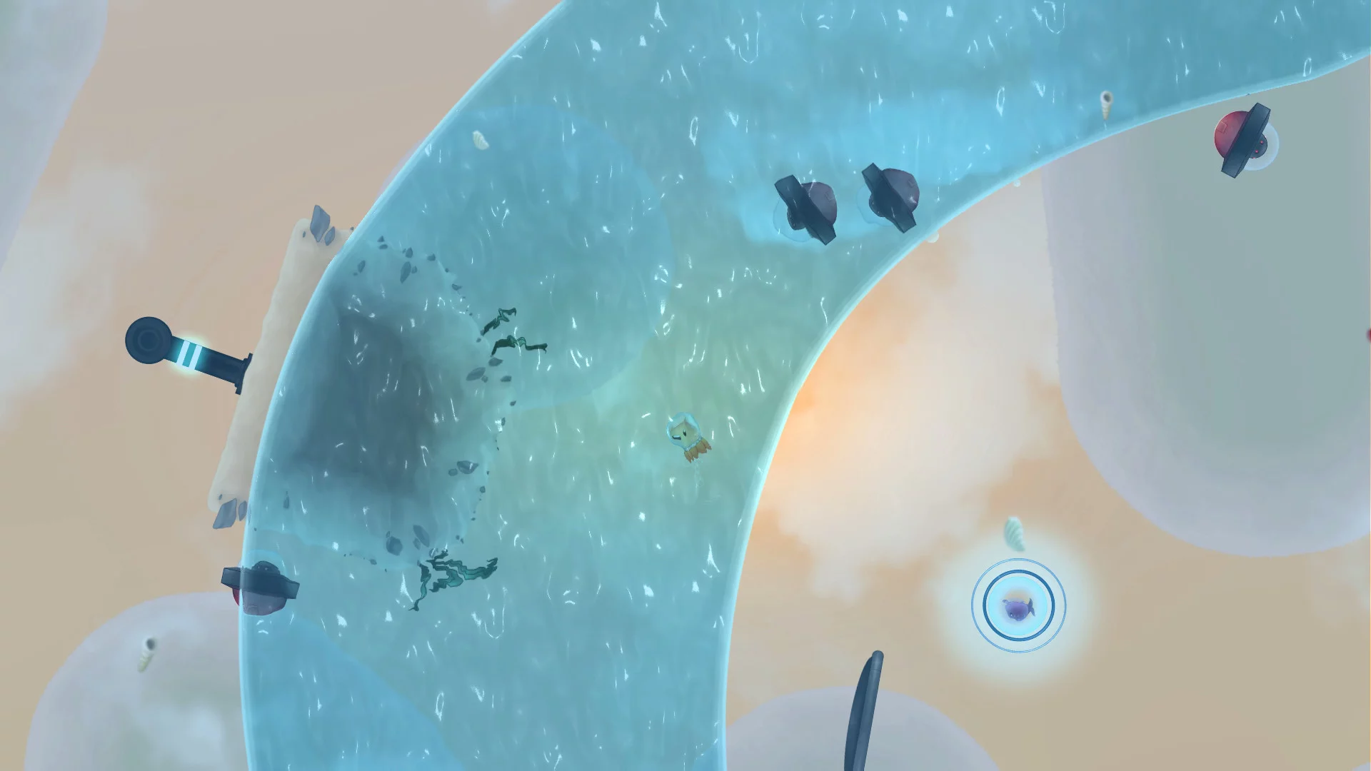 Изображение игры: Airscape - The Fall of Gravity