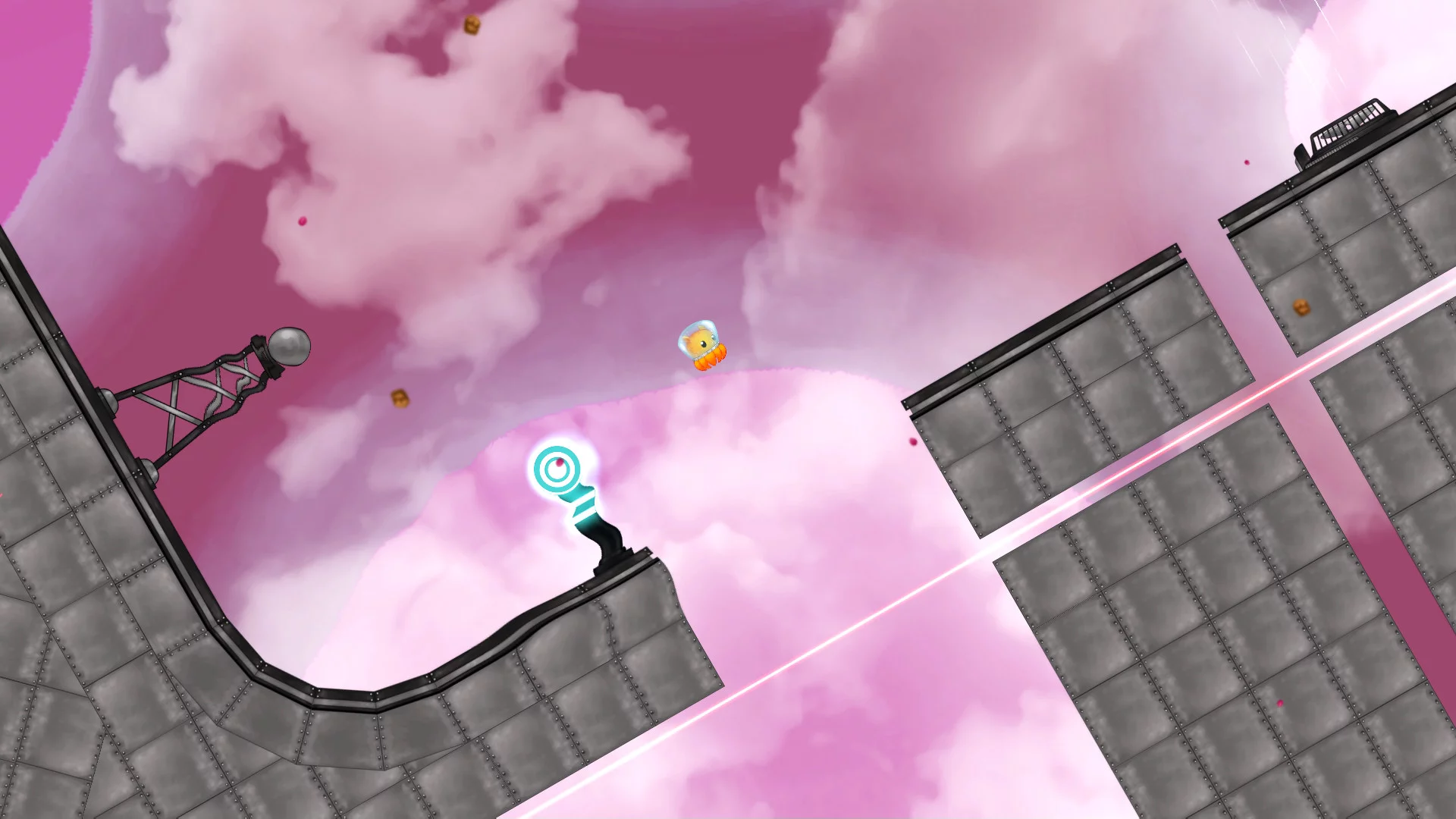 Изображение игры: Airscape - The Fall of Gravity