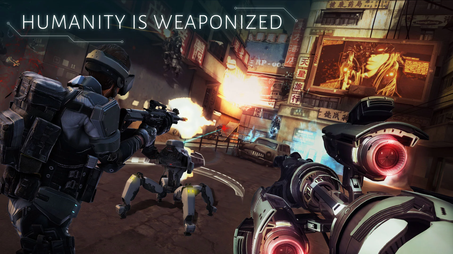 Изображение игры: Ghost in the Shell: Stand Alone Complex - First Assault Online