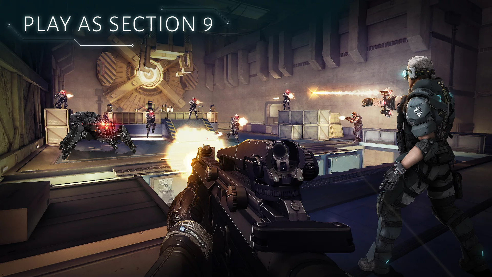 Изображение игры: Ghost in the Shell: Stand Alone Complex - First Assault Online