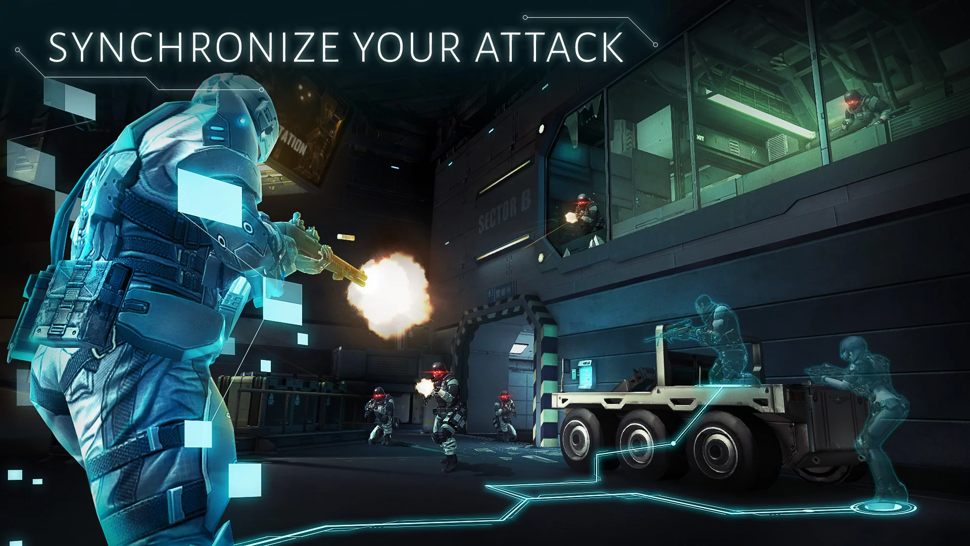 Изображение игры: Ghost in the Shell: Stand Alone Complex - First Assault Online