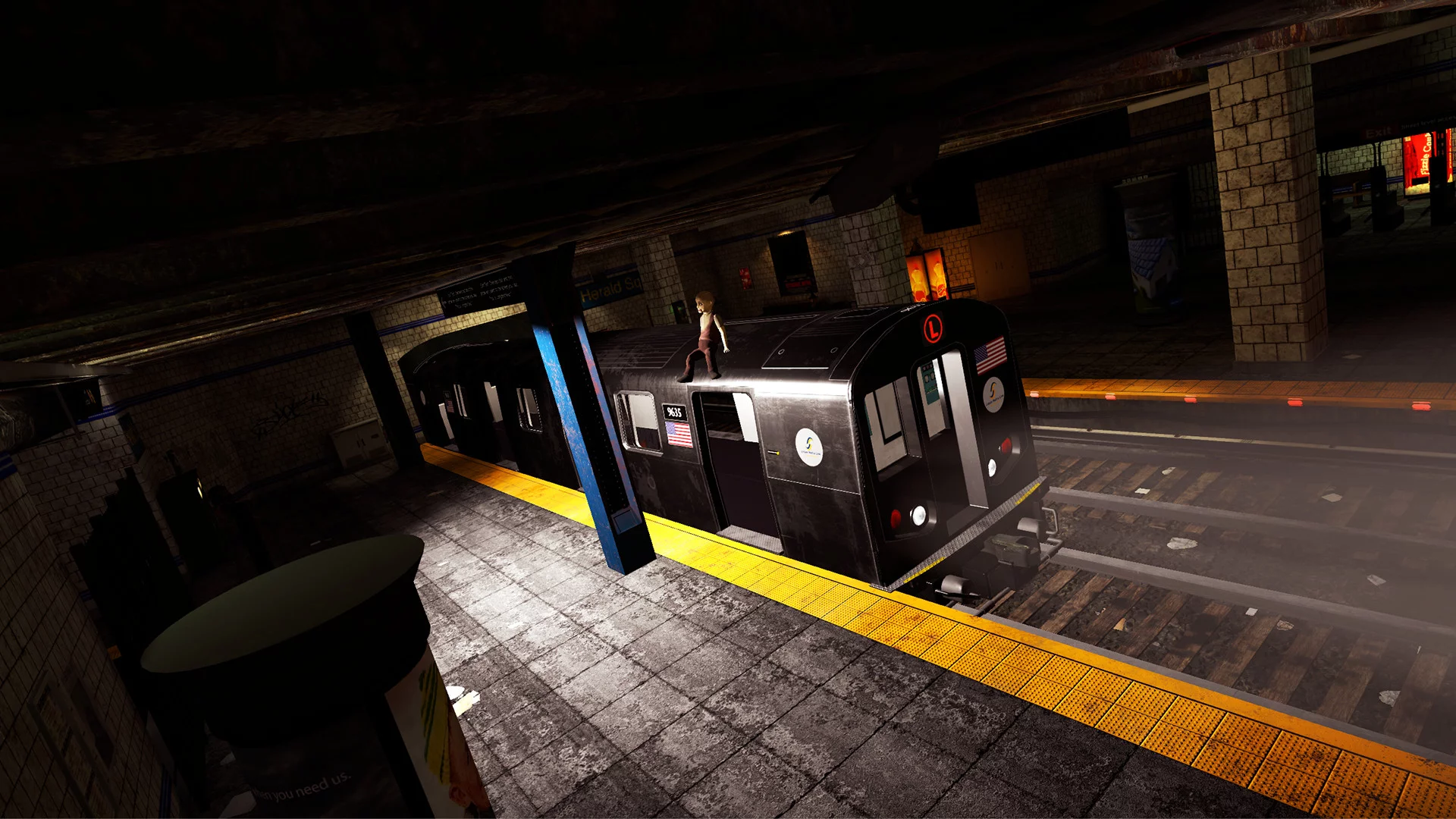 Изображение игры: DEATH TRAIN - Warning: Unsafe VR Experience