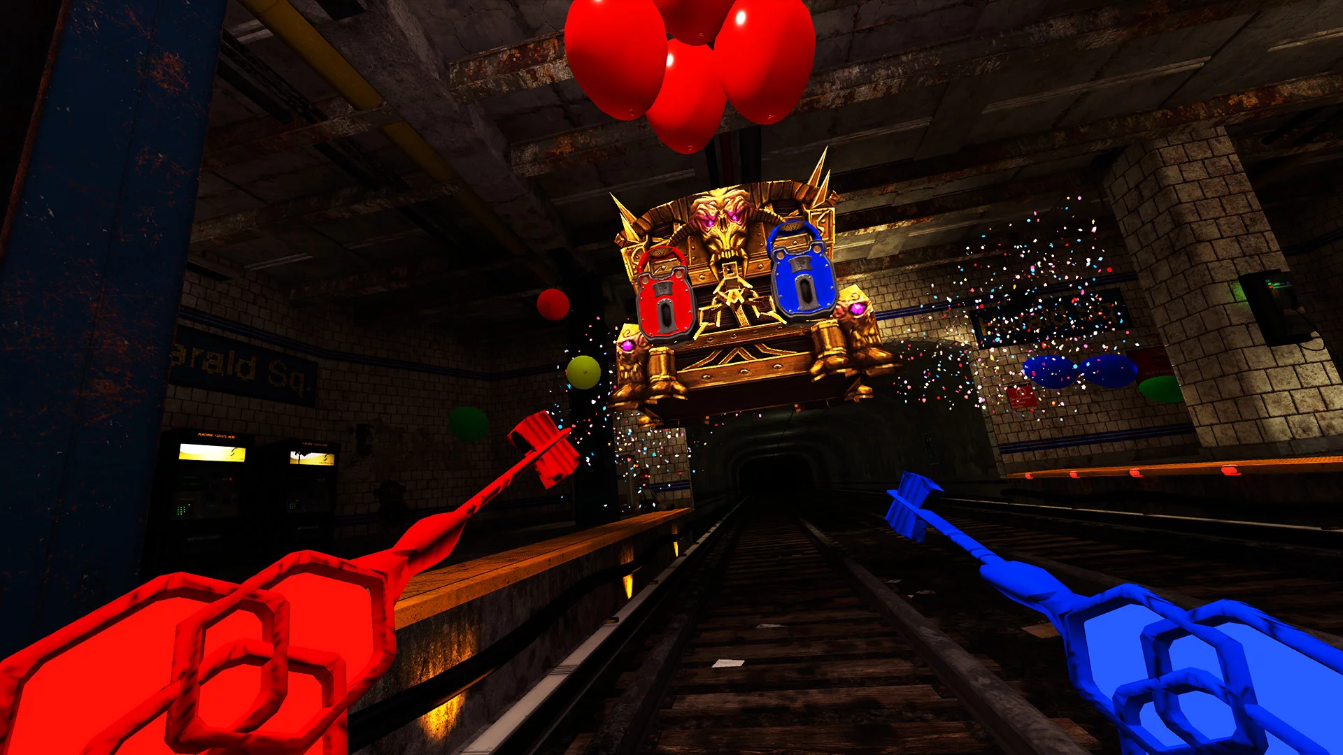 Изображение игры: DEATH TRAIN - Warning: Unsafe VR Experience