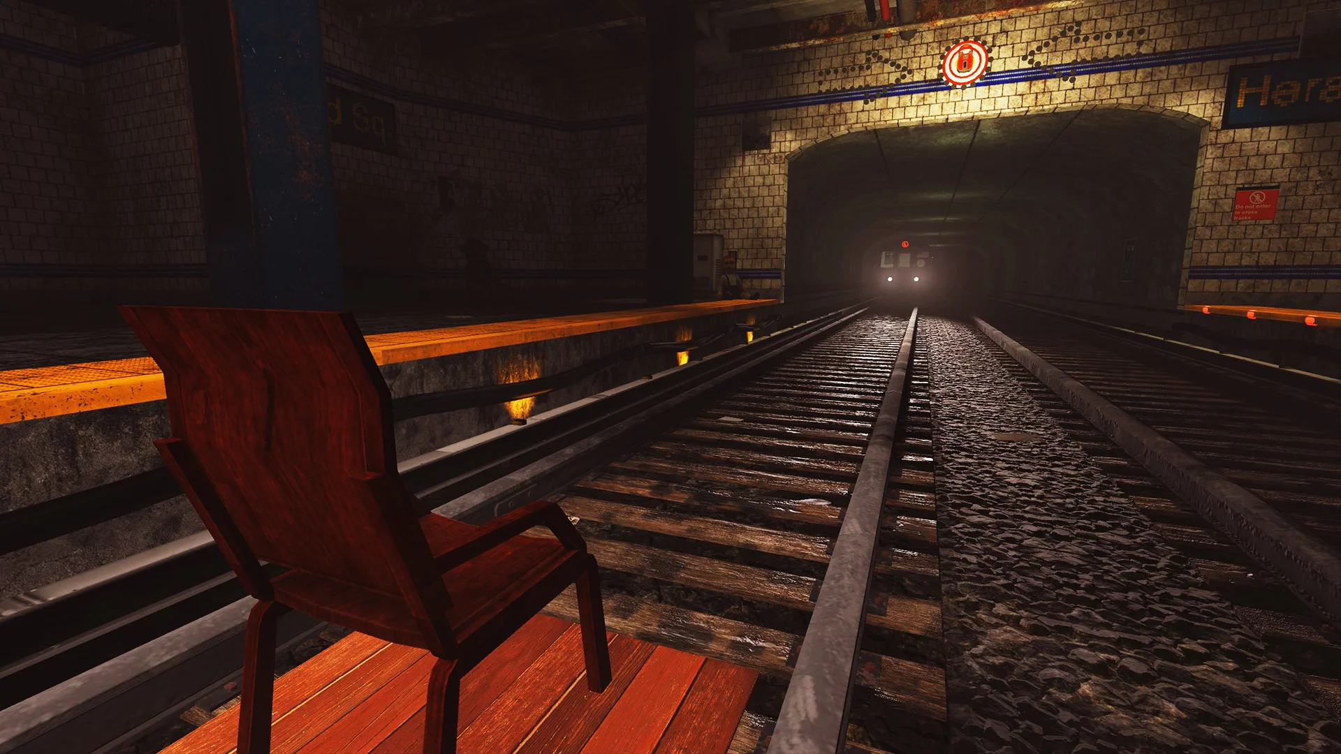 Изображение игры: DEATH TRAIN - Warning: Unsafe VR Experience