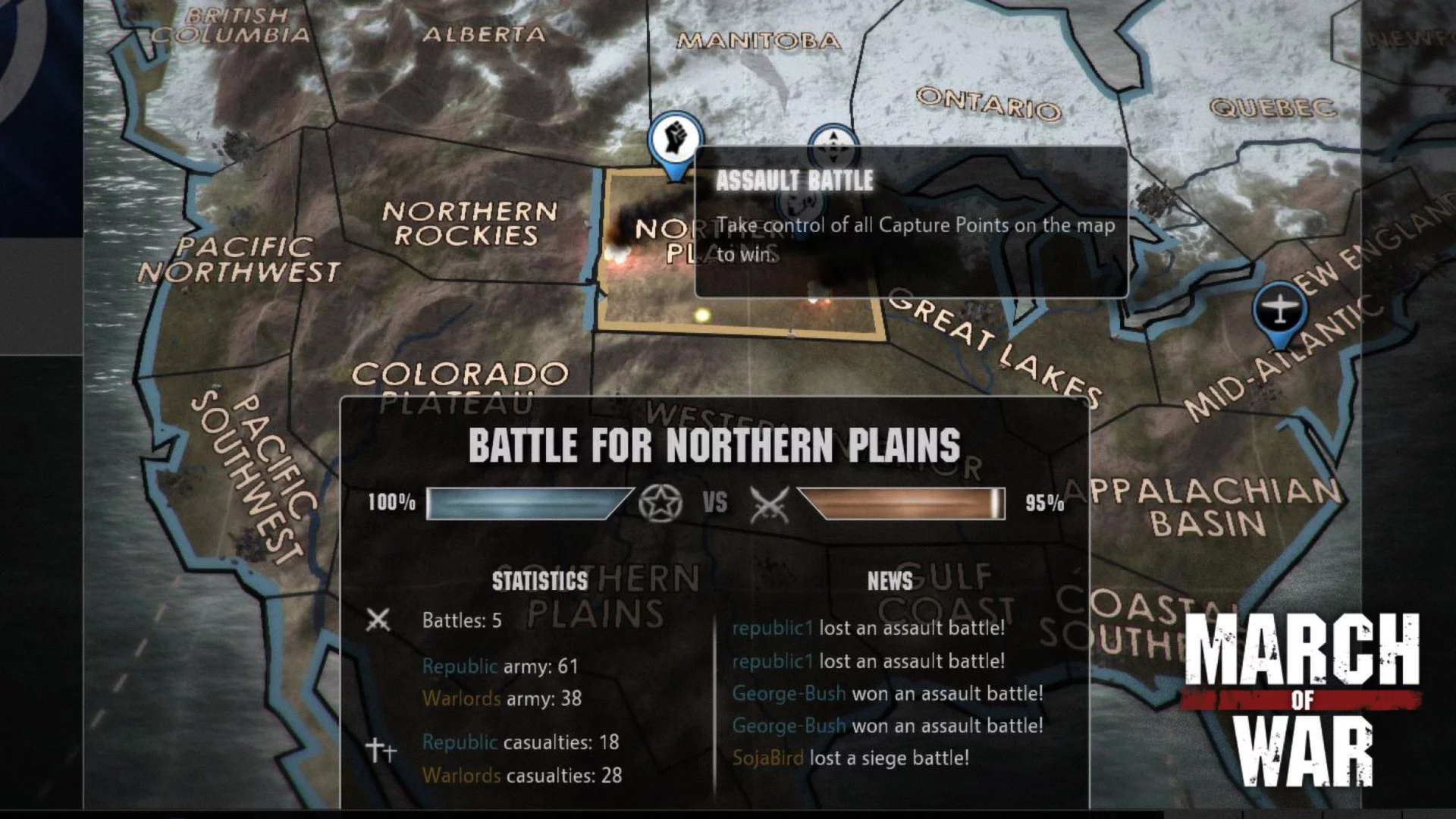 Изображение игры: March of War