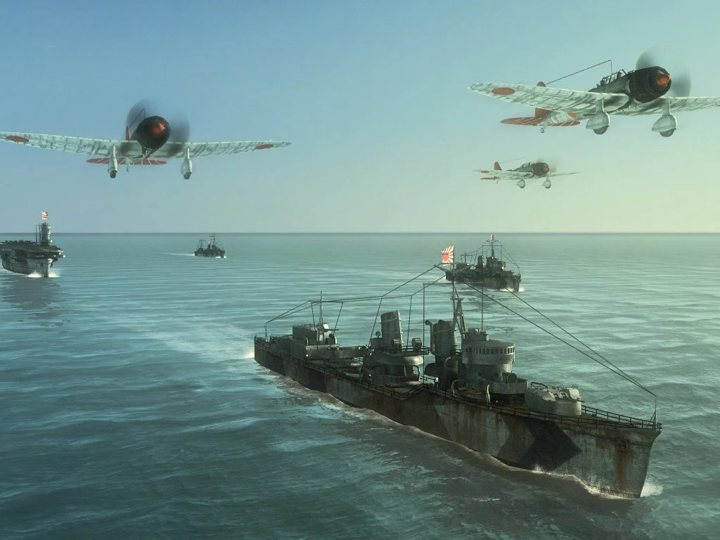 Изображение игры: Silent Hunter IV: Wolves of the Pacific- U-Boat Missions