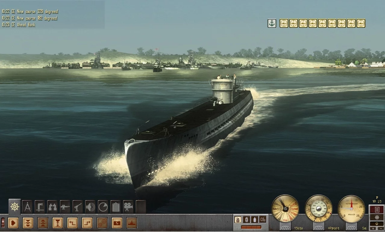 Изображение игры: Silent Hunter IV: Wolves of the Pacific- U-Boat Missions