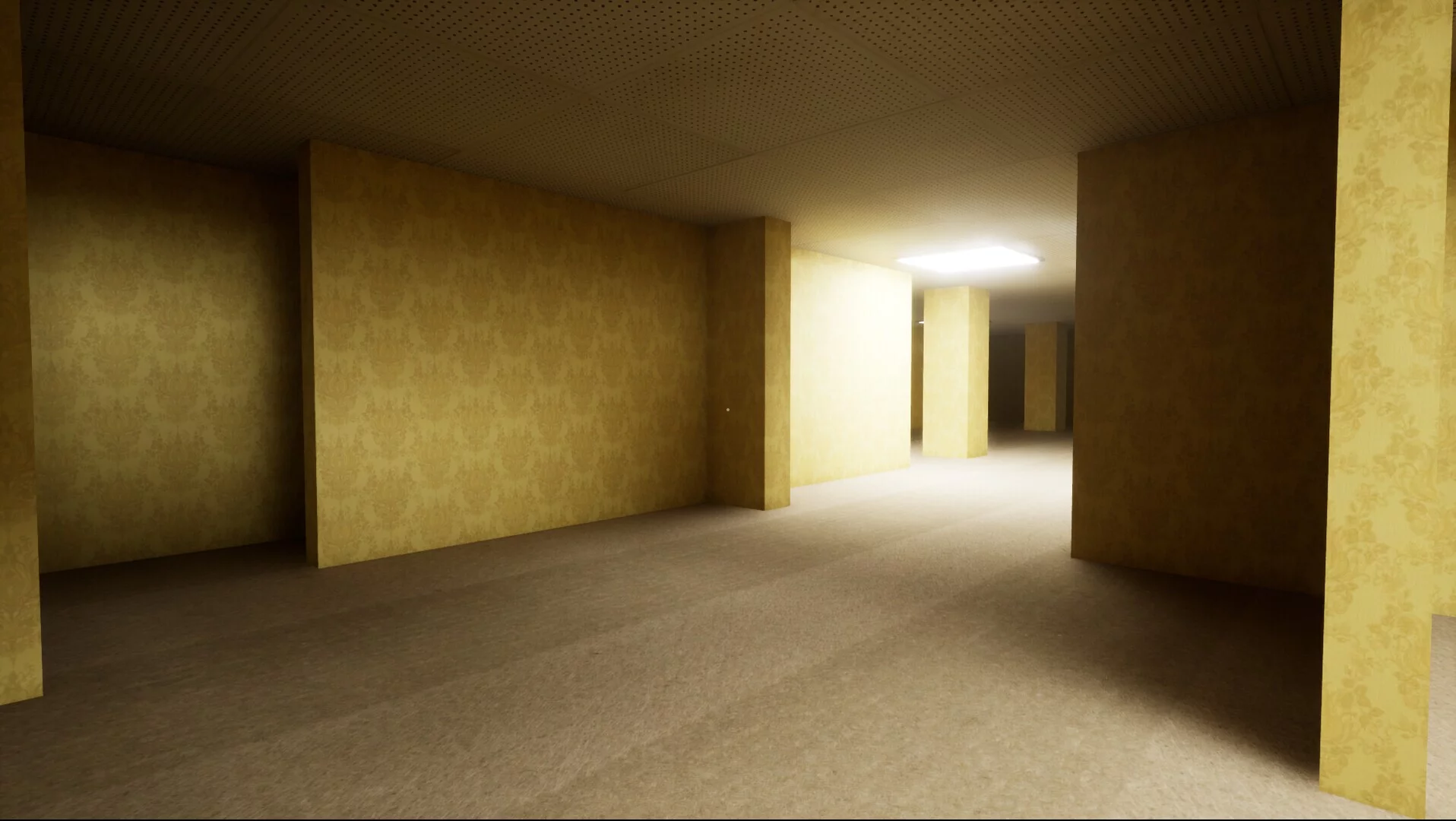 Изображение игры: Explore the backrooms