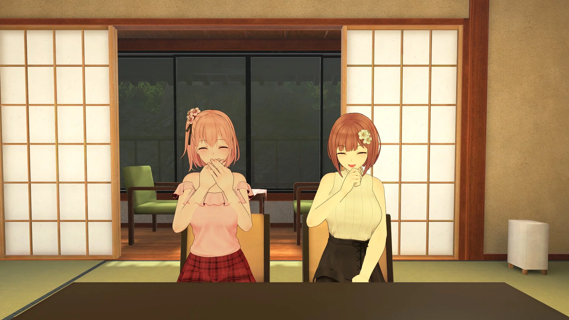 Изображение игры: Koi-Koi: Love Blossoms Non-VR Edition