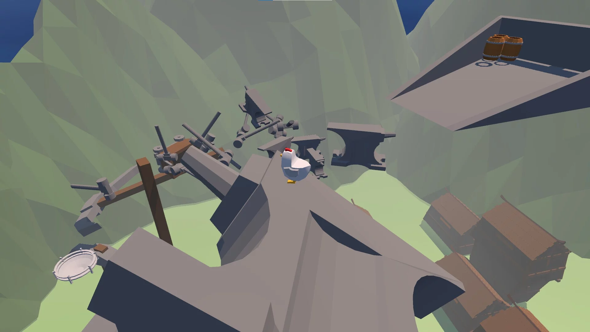 Изображение игры: Dreaming Chicken