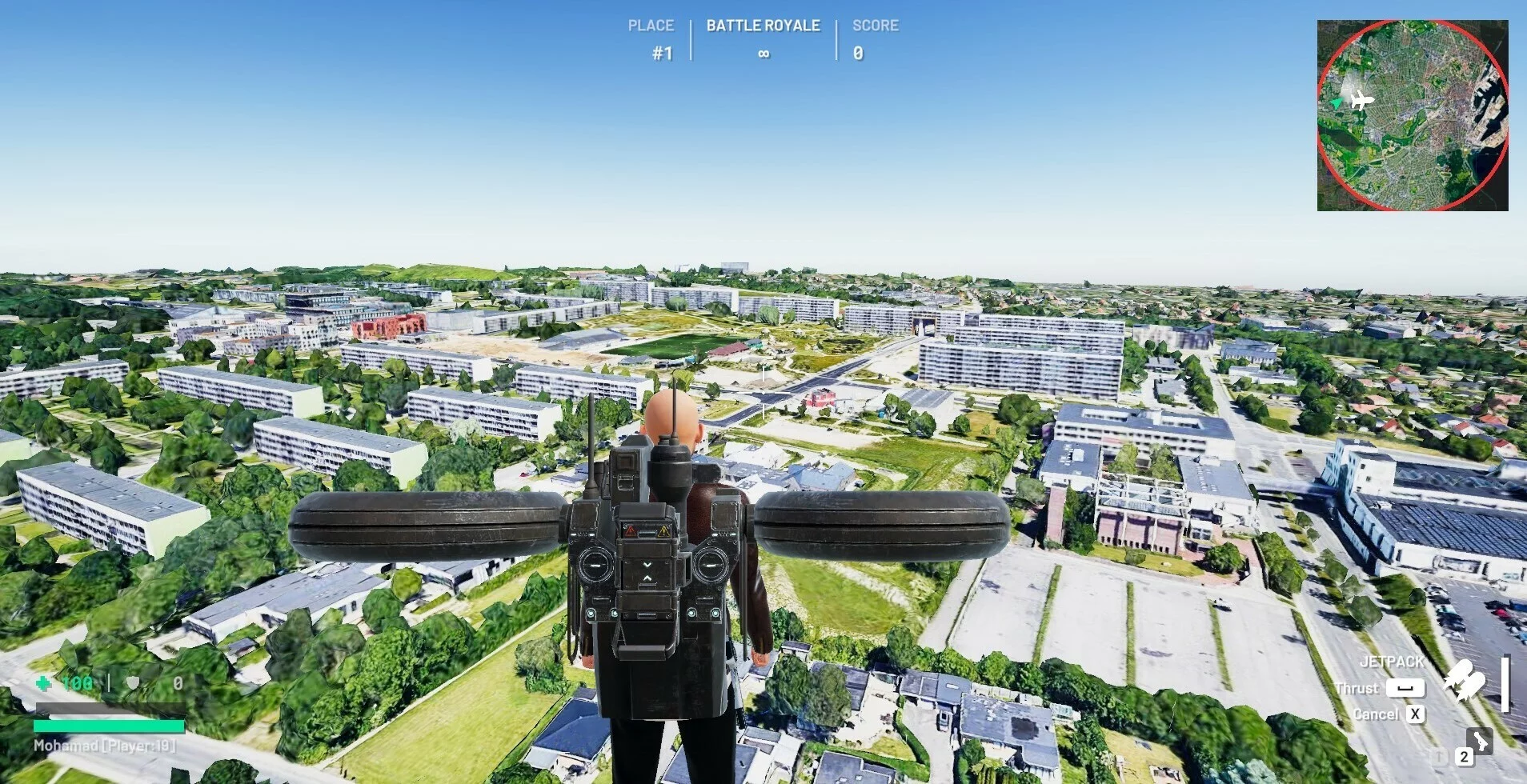 Изображение игры: Worldwide Battle Royale