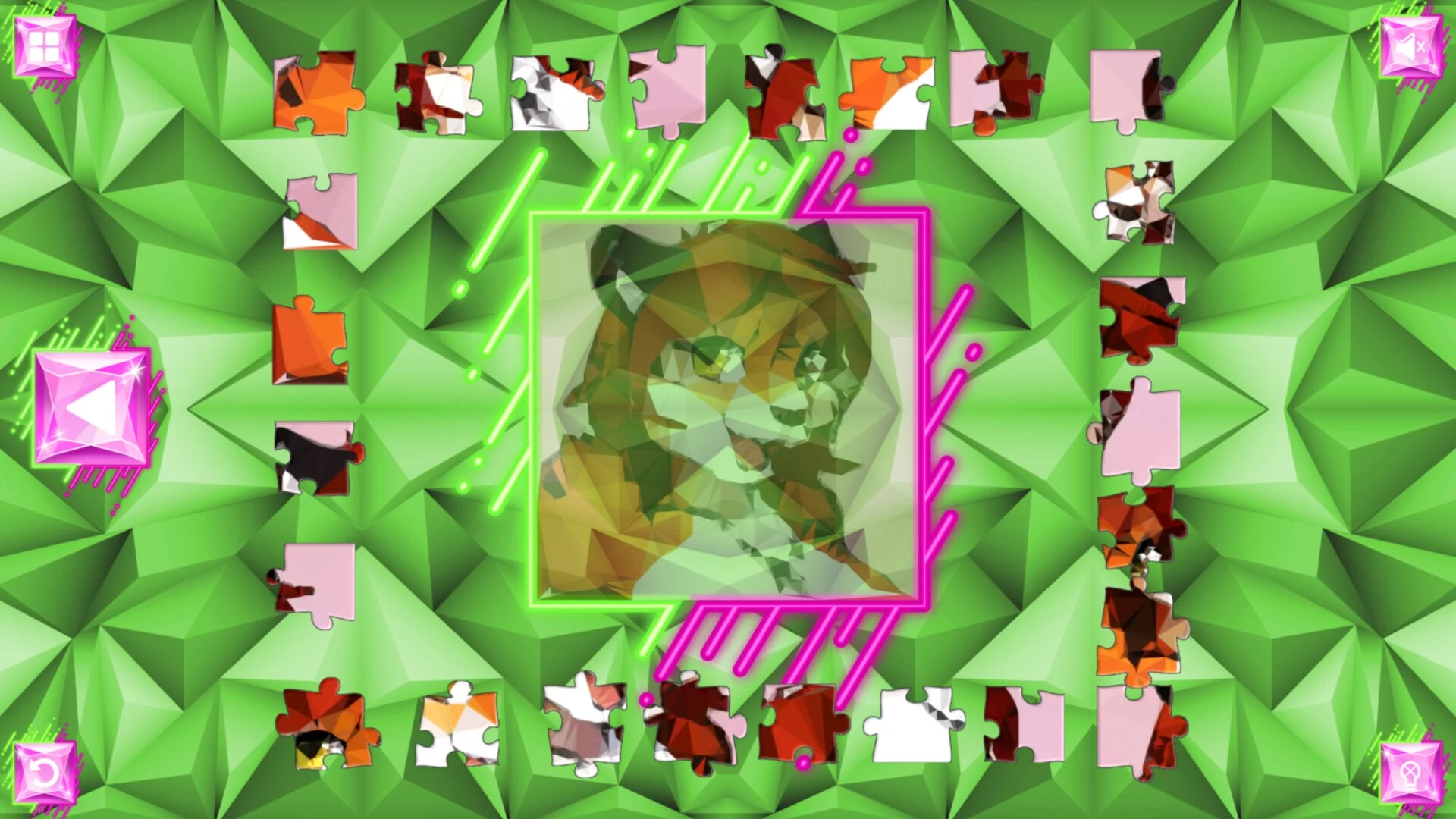 Изображение игры: Poly Jigsaw: Furries 2