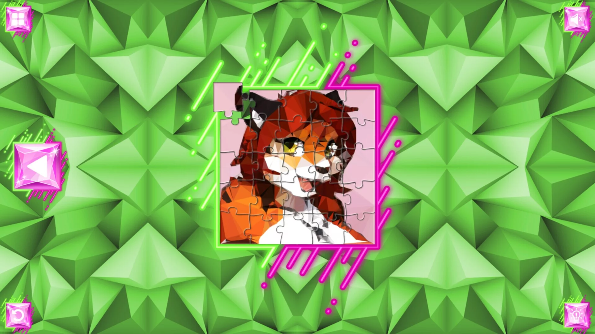 Изображение игры: Poly Jigsaw: Furries 2