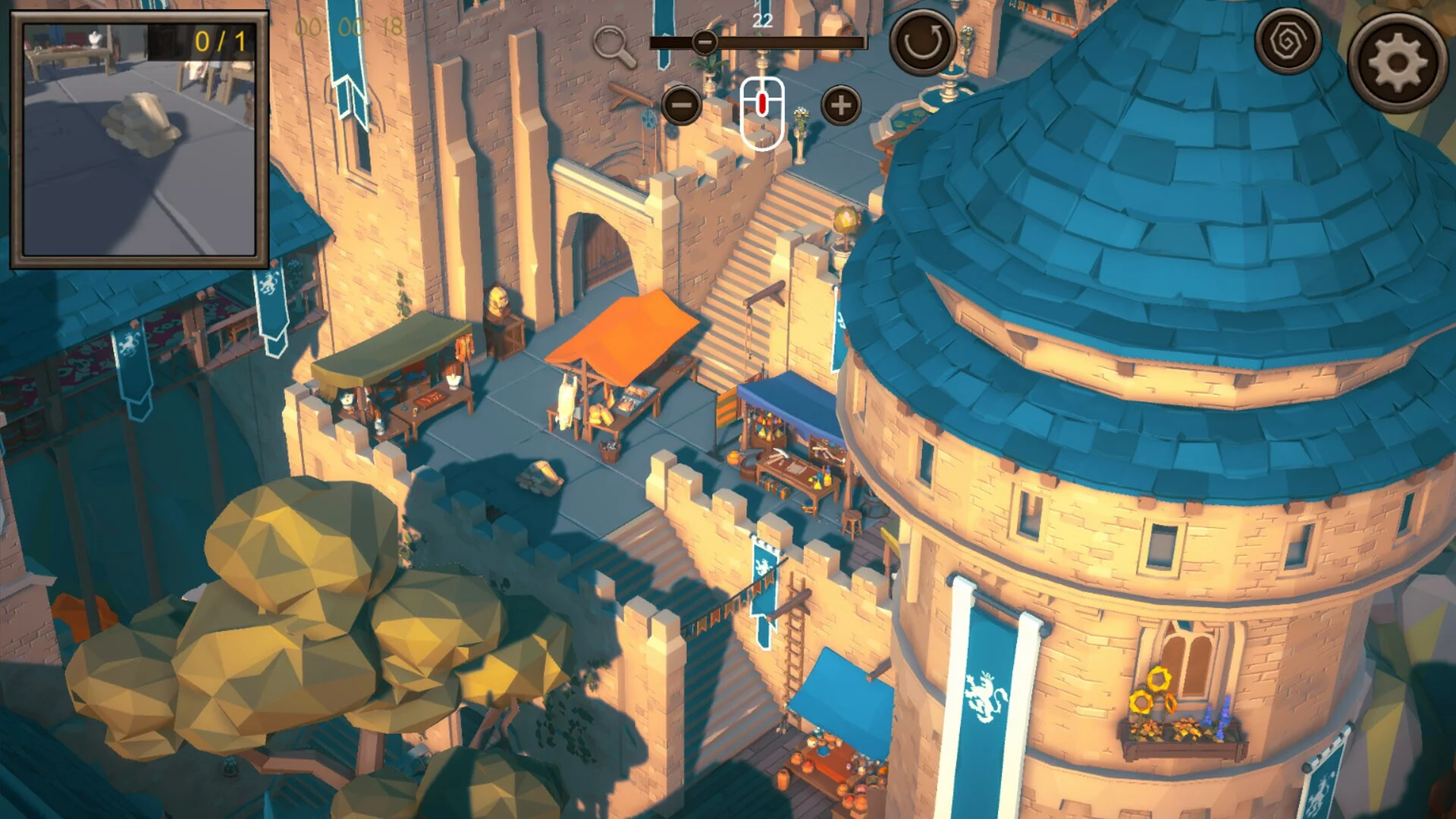 Изображение игры: Hidden Kingdom Top-Down 3D