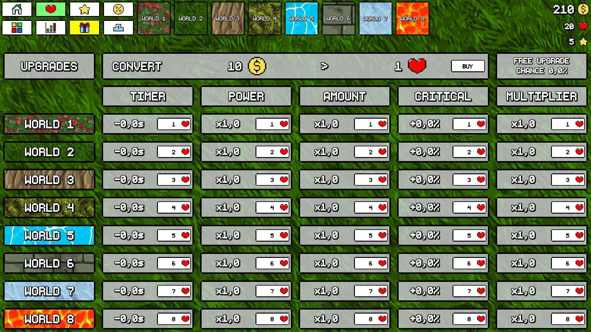 Изображение игры: Idle Worlds