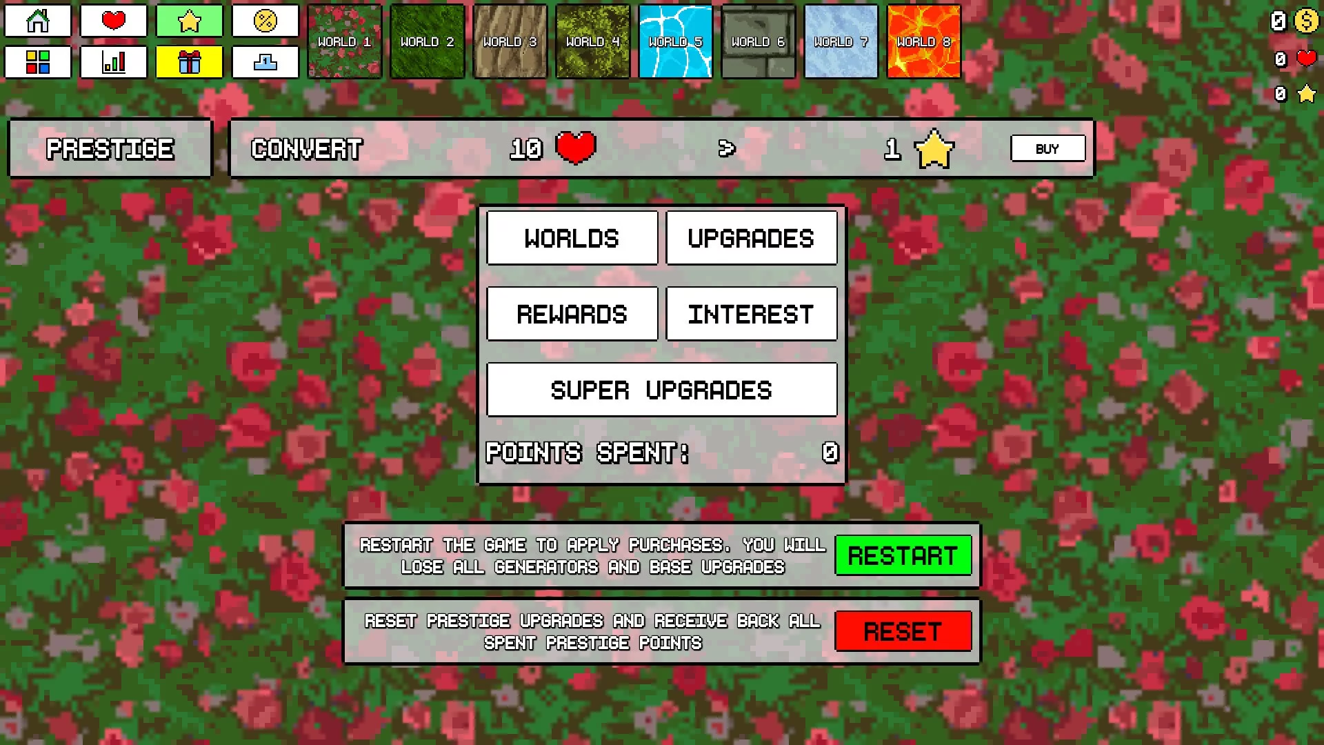 Изображение игры: Idle Worlds