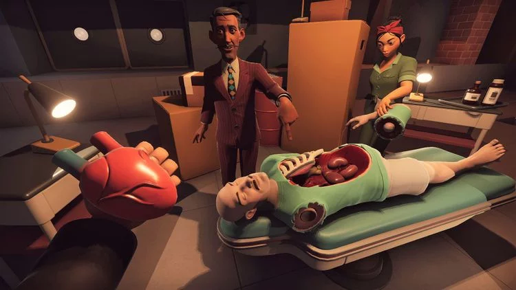 Изображение игры: Surgeon Simulator 2