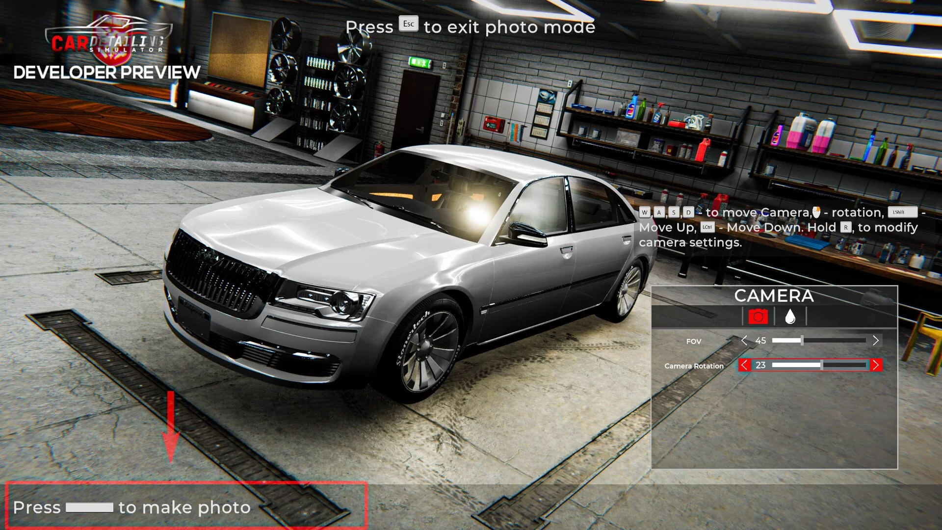 Изображение игры: Car Detailing Simulator: Prologue
