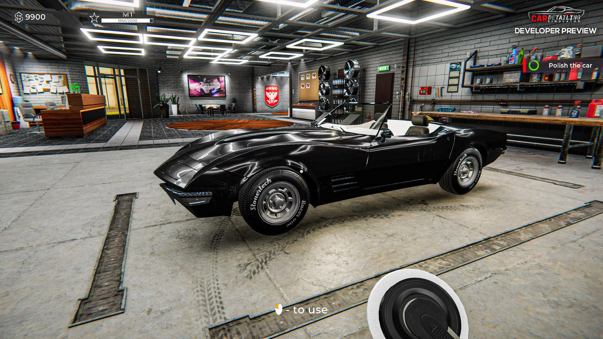 Изображение игры: Car Detailing Simulator: Prologue