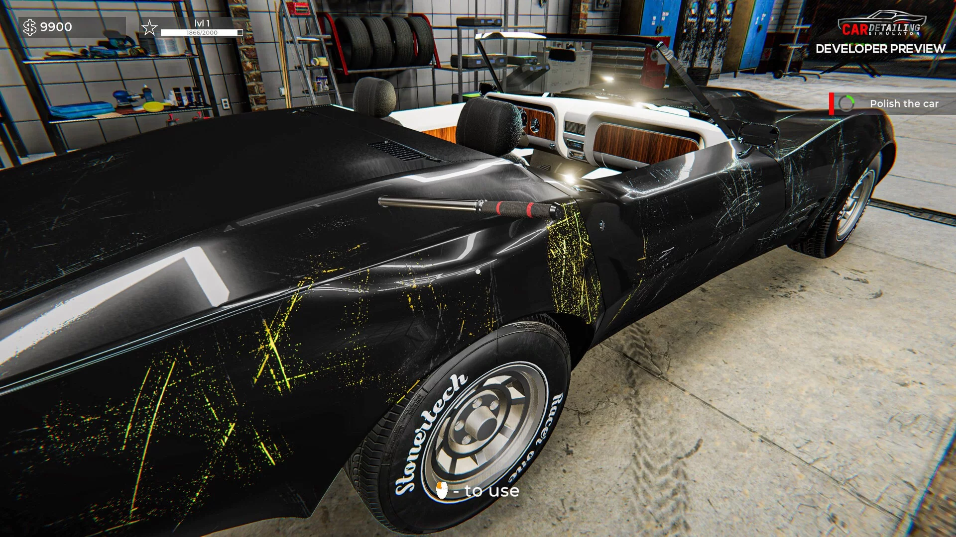 Изображение игры: Car Detailing Simulator: Prologue