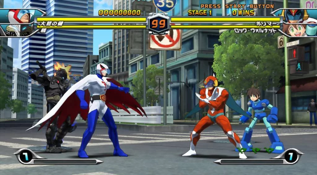 Изображение игры: Tatsunoko Vs. Capcom: Cross Generation of Heroes