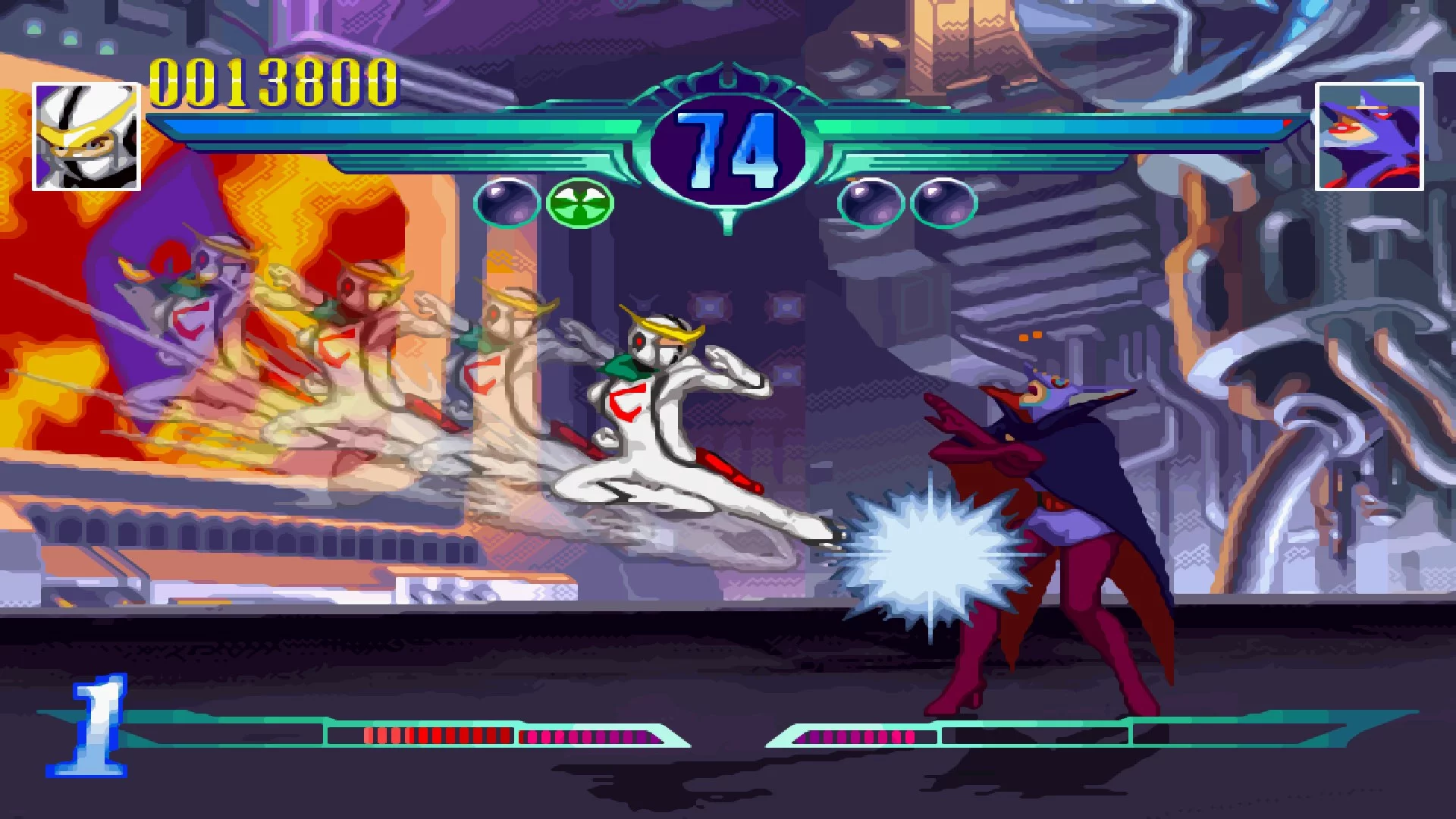 Изображение игры: Tatsunoko Fight
