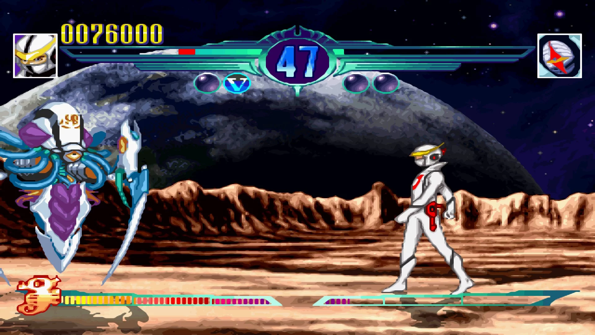 Изображение игры: Tatsunoko Fight
