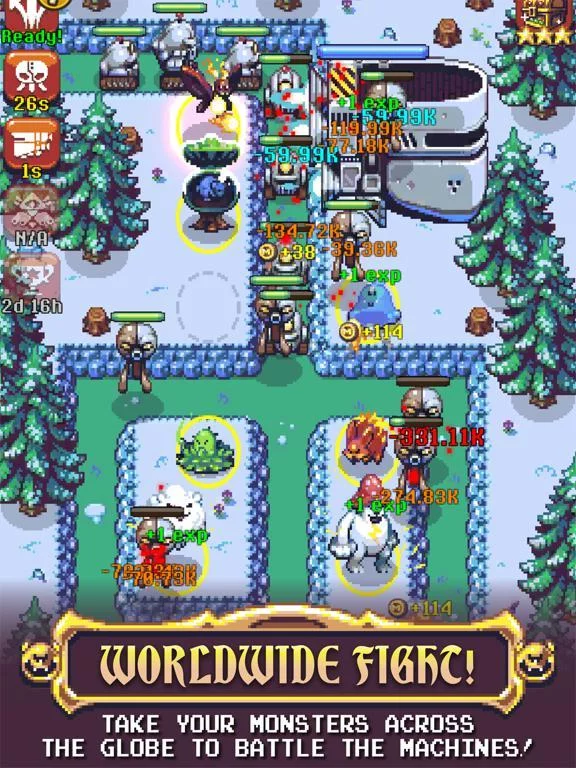 Изображение игры: Idle Monster TD